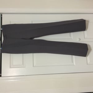 Ann Taylor gray wide leg trousers, 10 tall
